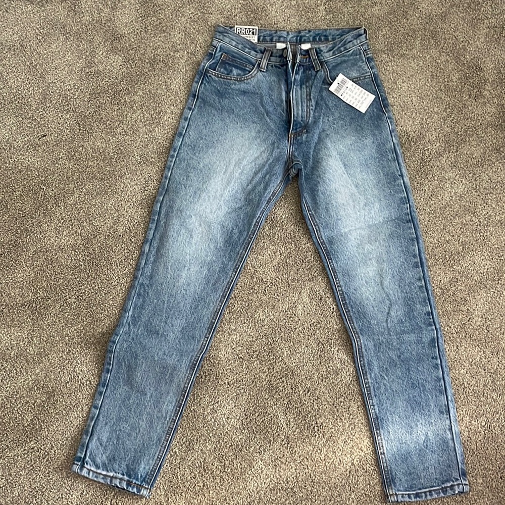 RR021 high waist slim pants